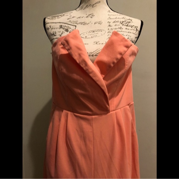 CBR women’s orange/peach lapels one piece jumpsuit - Picture 4 of 11